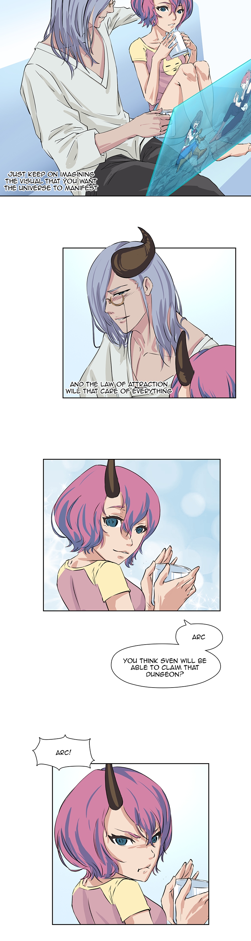 I am the Final Boss Chapter 3 page 8 - Chapter 3 : Who's the Final Boss