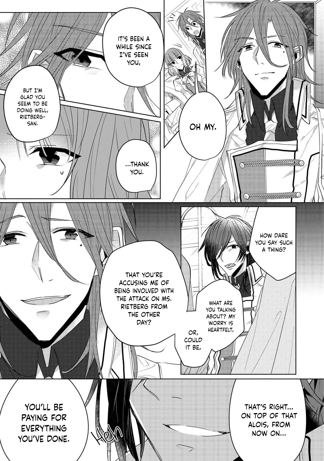 I Am Troubled That My Fiance Is a Villain Chapter 13 page 11 - Chapter 13: Confrontation Part 3