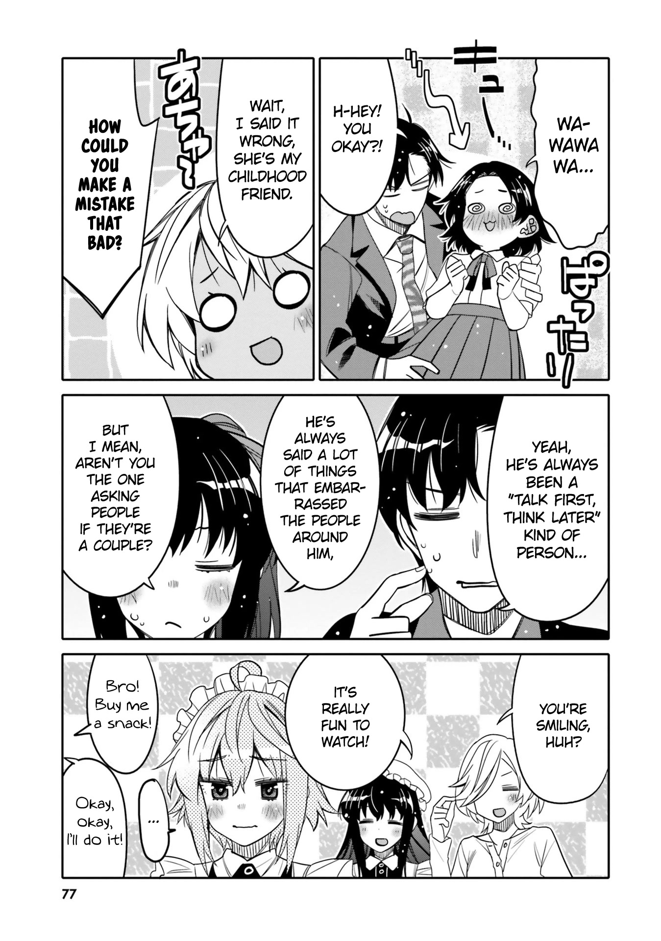 I am Worried that my Childhood Friend is too Cute! Chapter 22 page 15 - Chapter 22: Hard and Easy
