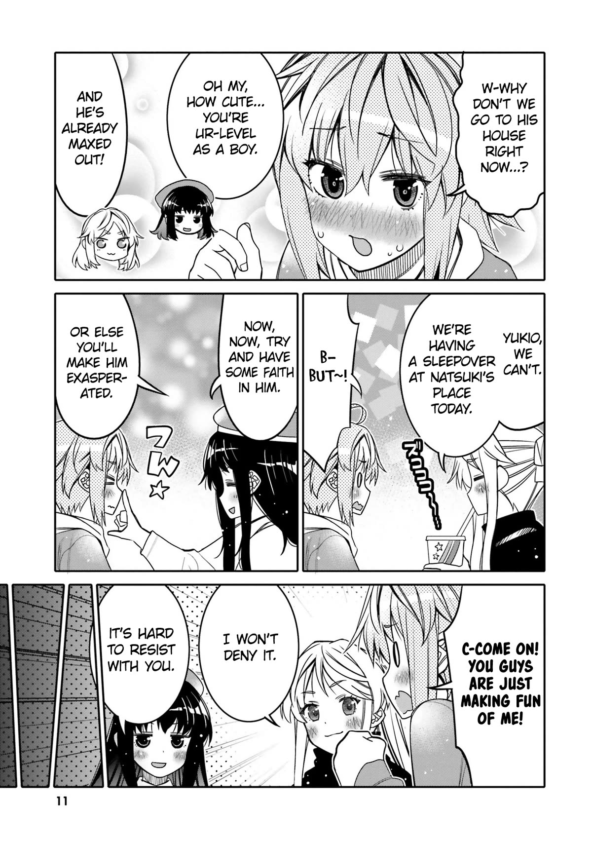 I am Worried that my Childhood Friend is too Cute! Chapter 25 page 13 - Chapter 25: The silver-haired girl