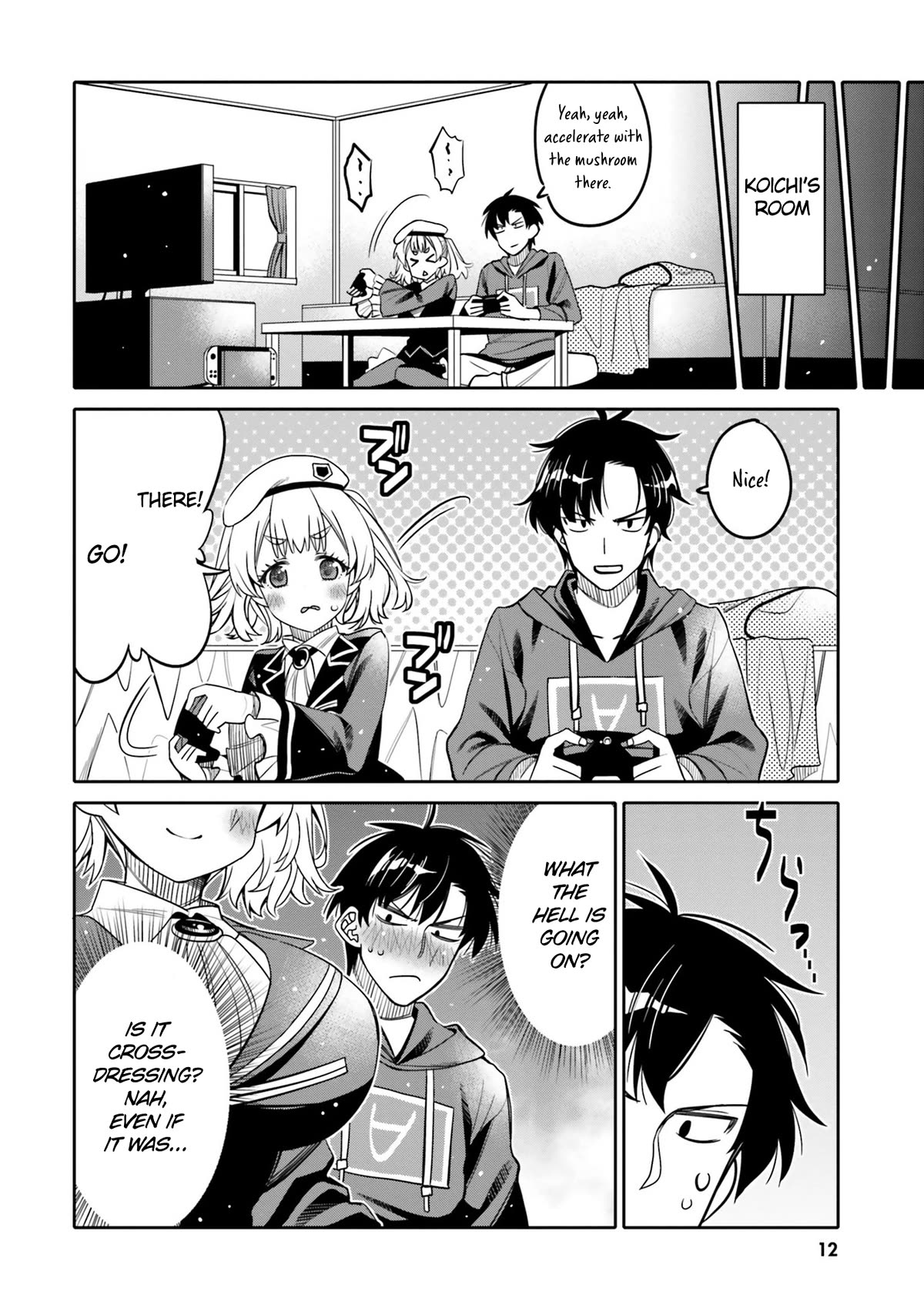 I am Worried that my Childhood Friend is too Cute! Chapter 25 page 14 - Chapter 25: The silver-haired girl