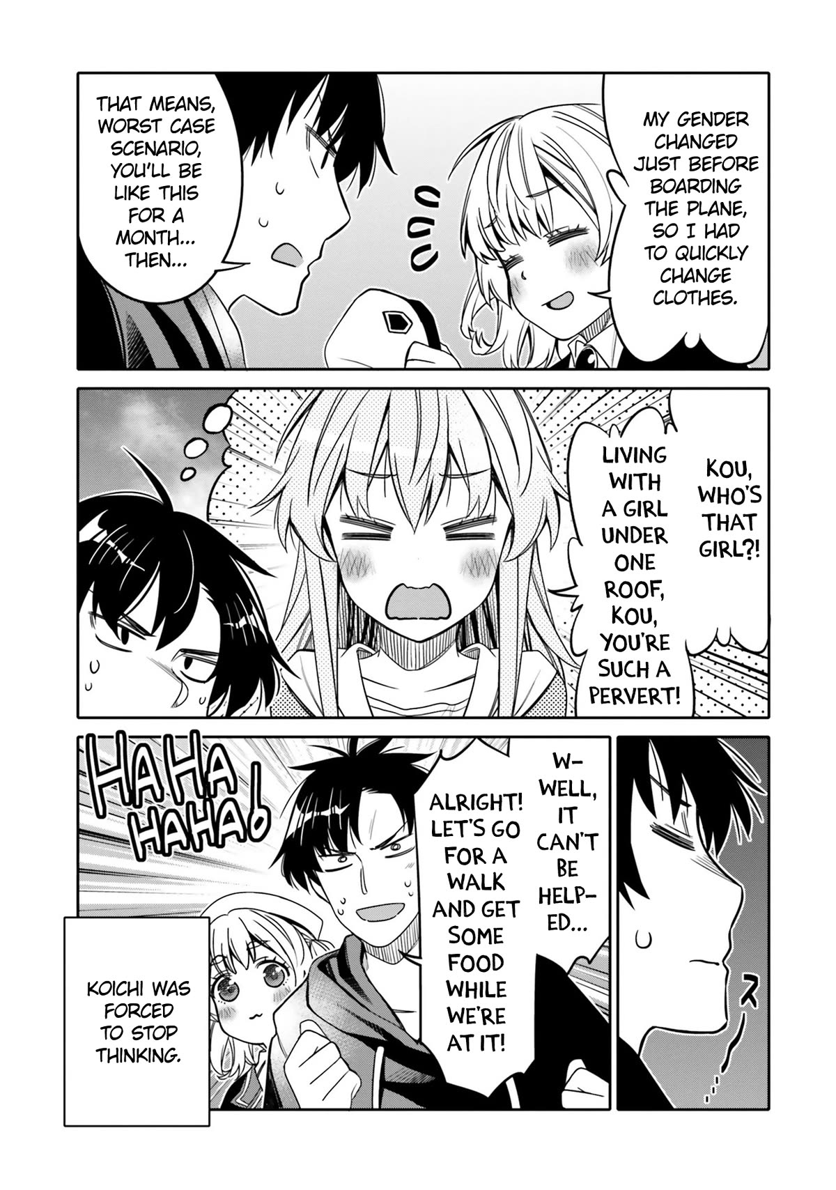 I am Worried that my Childhood Friend is too Cute! Chapter 25 page 21 - Chapter 25: The silver-haired girl