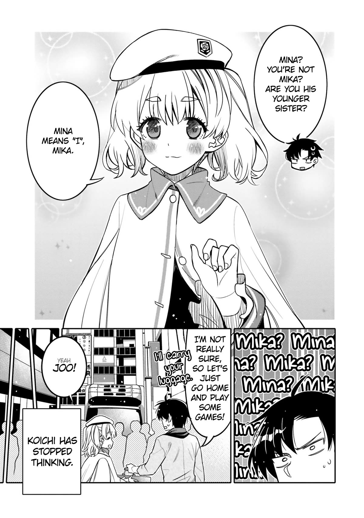 I am Worried that my Childhood Friend is too Cute! Chapter 25 page 9 - Chapter 25: The silver-haired girl