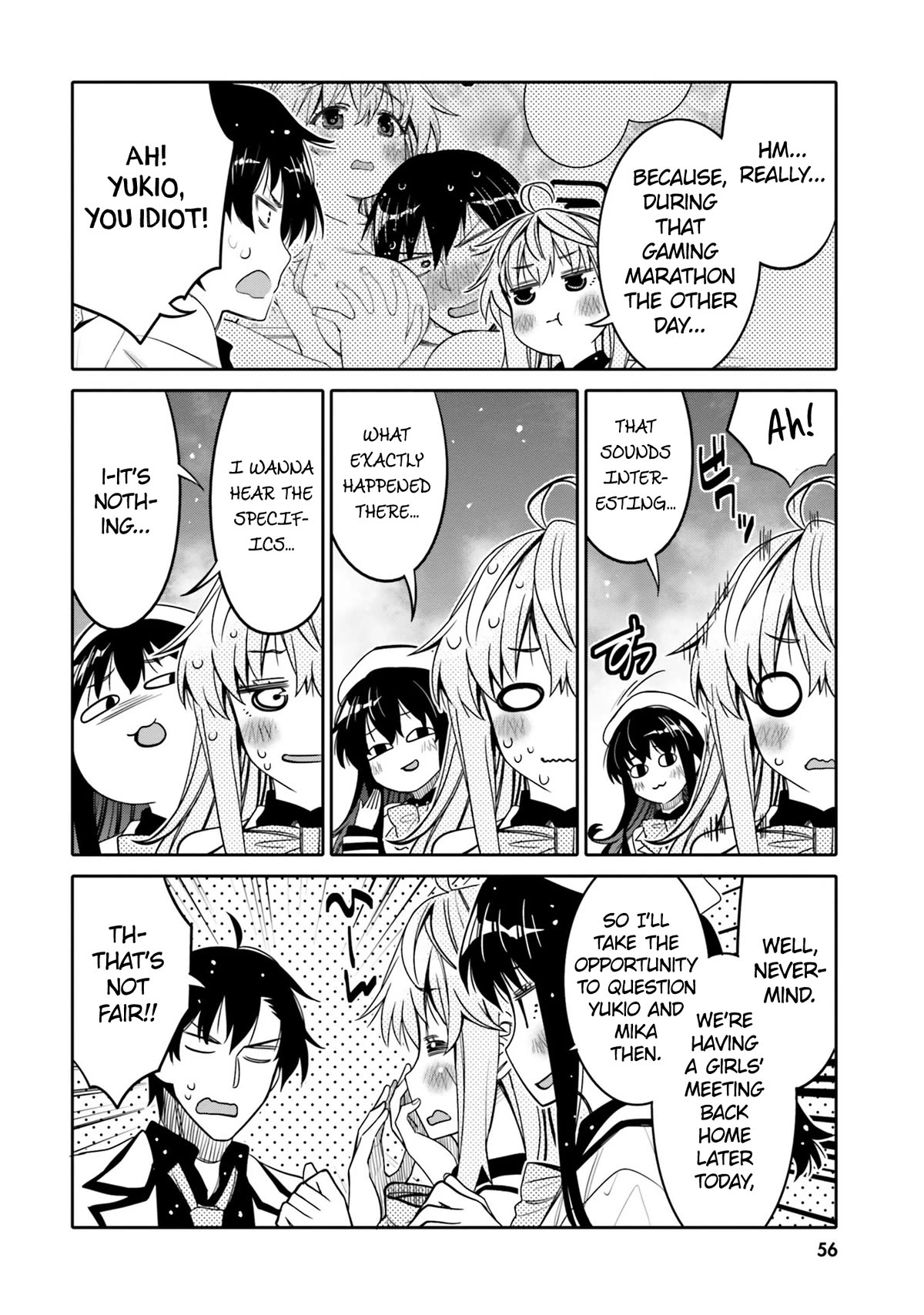 I am Worried that my Childhood Friend is too Cute! Chapter 27 page 14 - Chapter 27: What do you want to do?