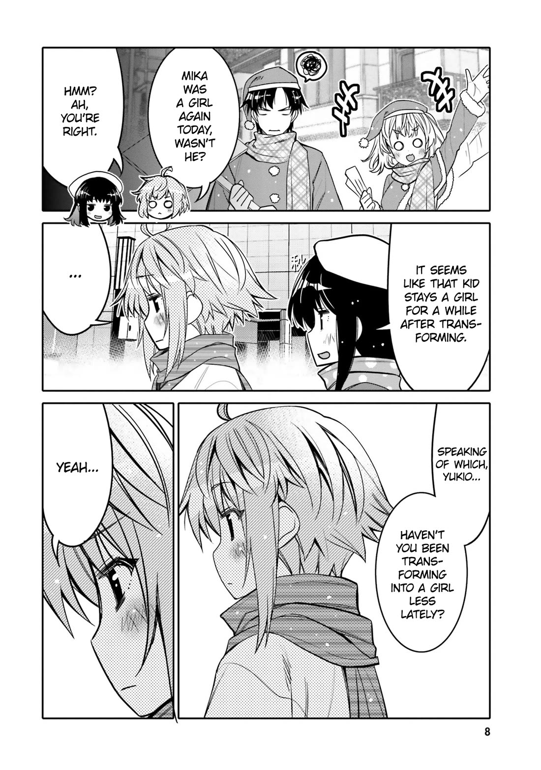 I am Worried that my Childhood Friend is too Cute! Chapter 31 page 10 - Chapter 31: Vow of the Holy Night
