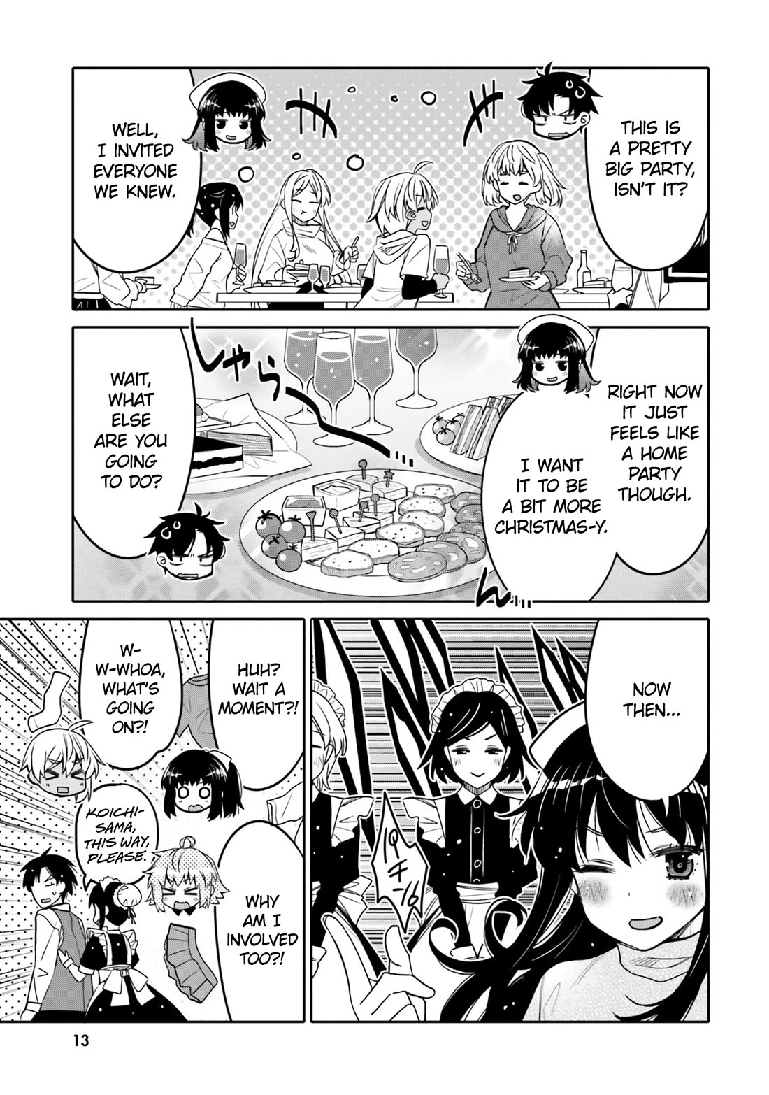 I am Worried that my Childhood Friend is too Cute! Chapter 31 page 15 - Chapter 31: Vow of the Holy Night