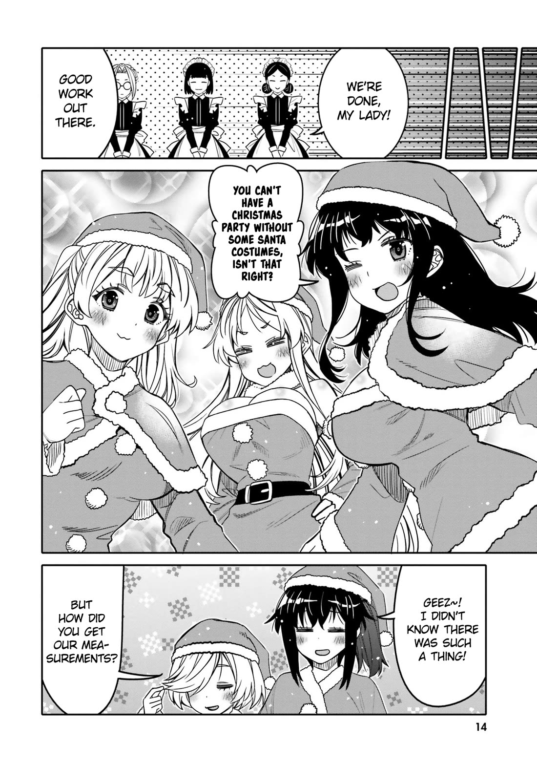 I am Worried that my Childhood Friend is too Cute! Chapter 31 page 16 - Chapter 31: Vow of the Holy Night