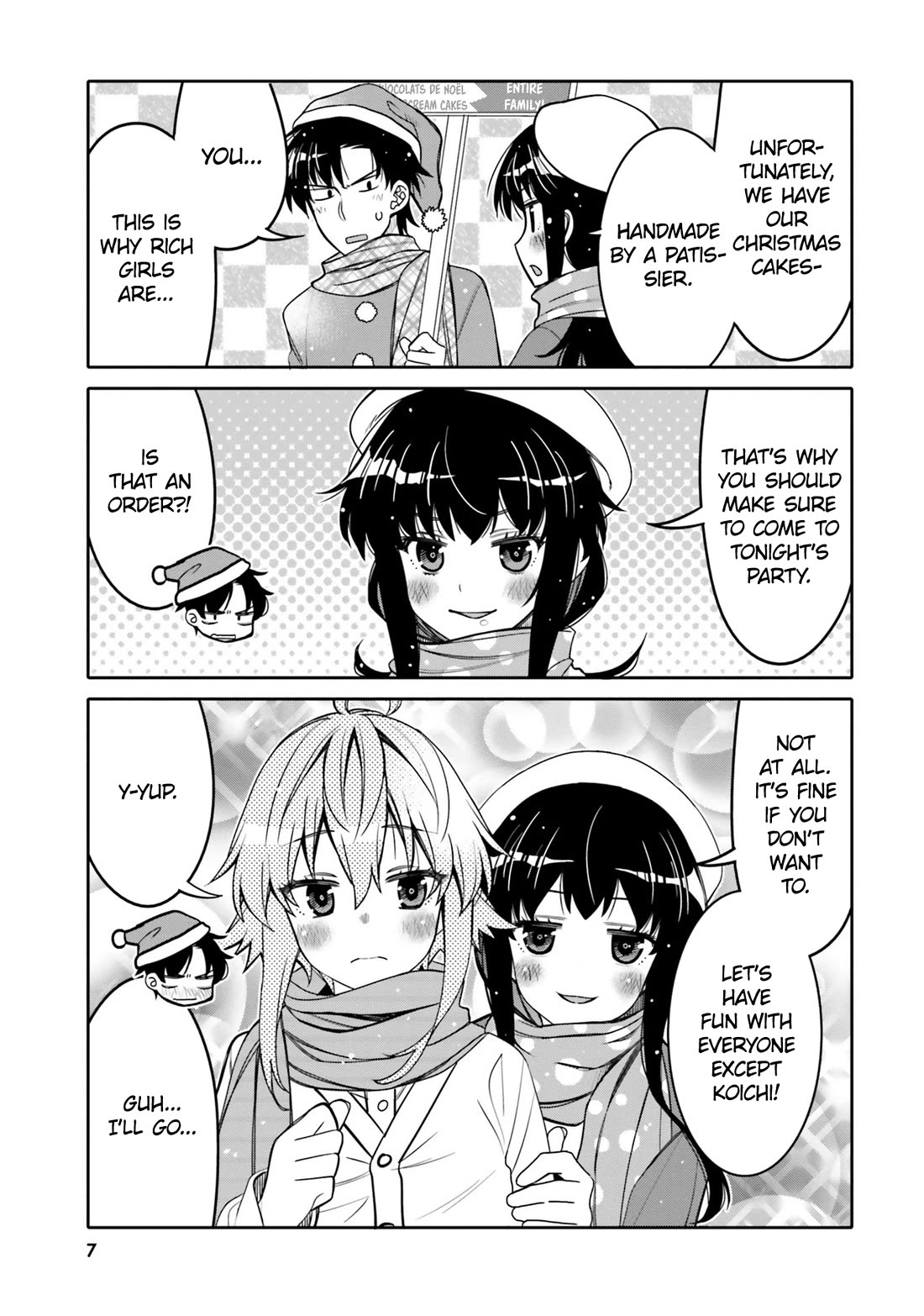 I am Worried that my Childhood Friend is too Cute! Chapter 31 page 9 - Chapter 31: Vow of the Holy Night