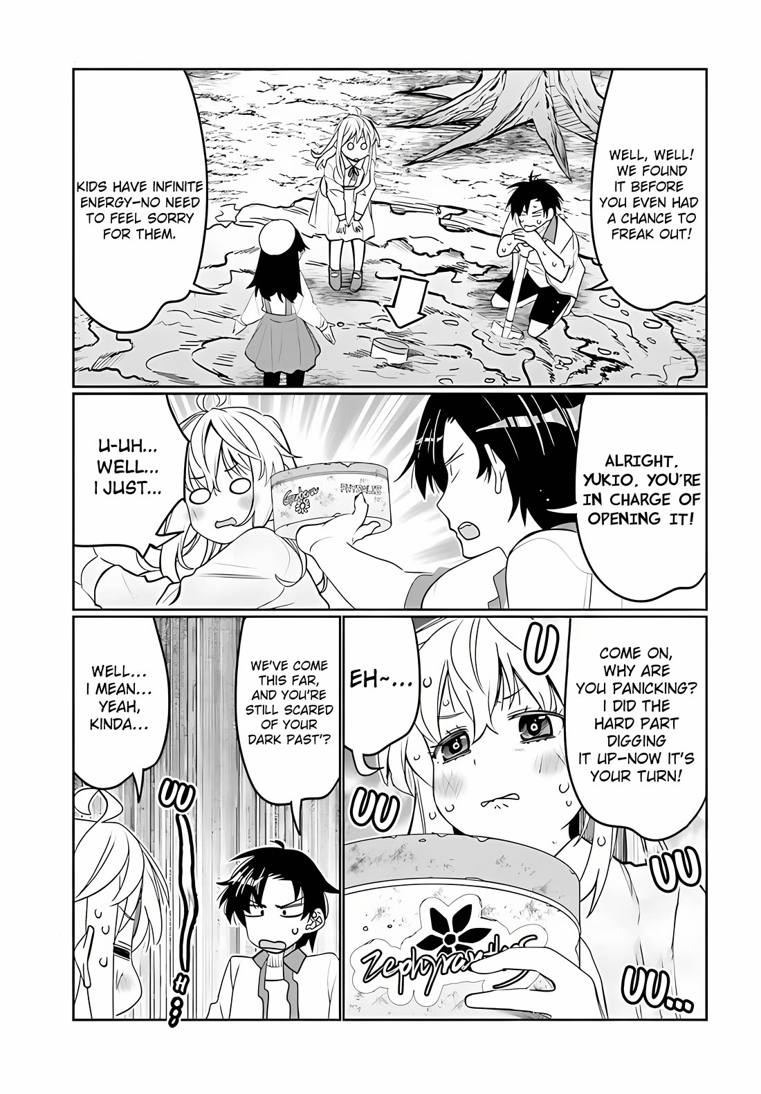I am Worried that my Childhood Friend is too Cute! Chapter 36 page 13 - Chapter 36: Time machine bomb