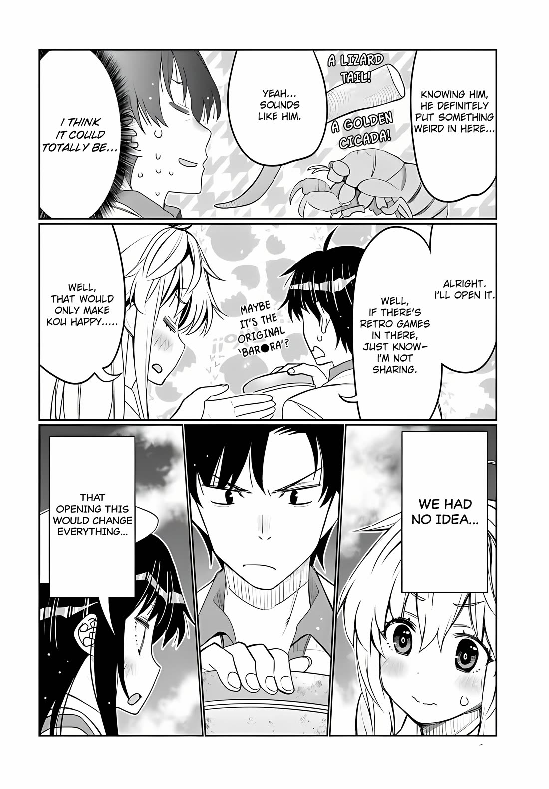 I am Worried that my Childhood Friend is too Cute! Chapter 36 page 14 - Chapter 36: Time machine bomb