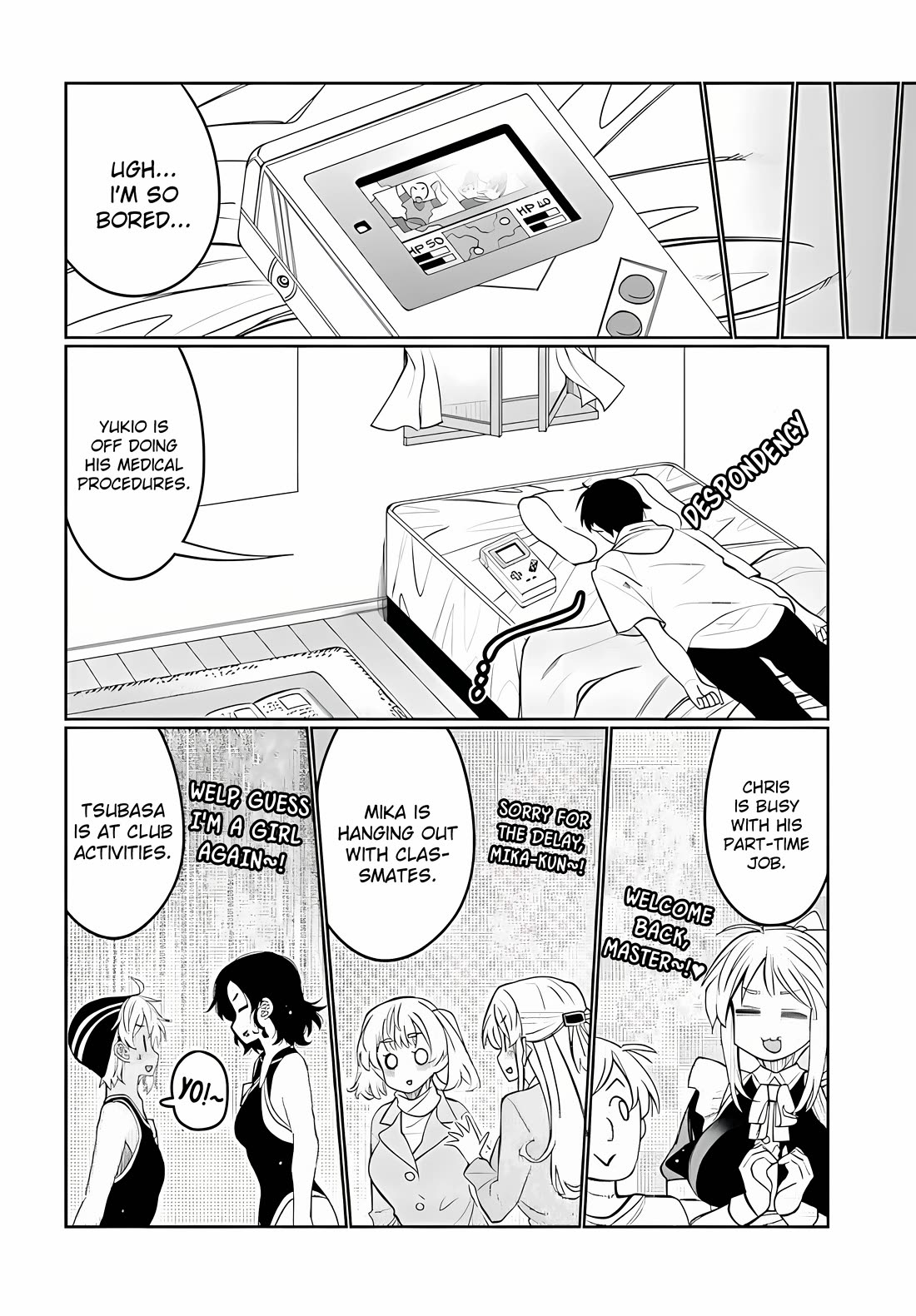 I am Worried that my Childhood Friend is too Cute! Chapter 36 page 4 - Chapter 36: Time machine bomb