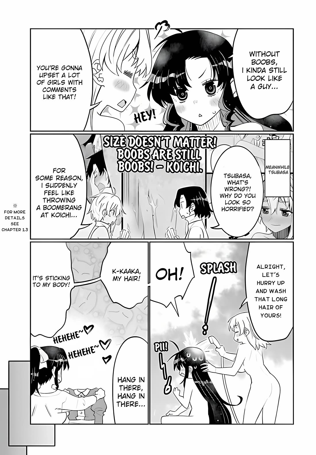 I am Worried that my Childhood Friend is too Cute! Chapter 38 page 13 - Chapter 38: The Mysteries of a TS Body