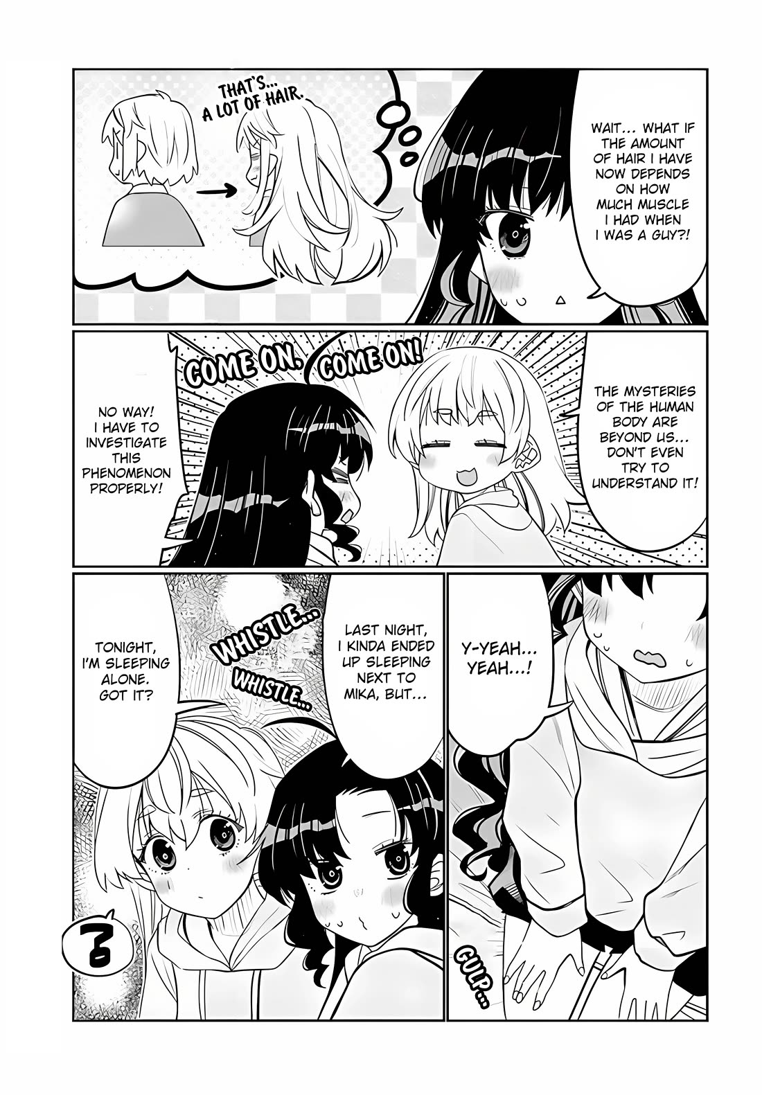 I am Worried that my Childhood Friend is too Cute! Chapter 38 page 15 - Chapter 38: The Mysteries of a TS Body