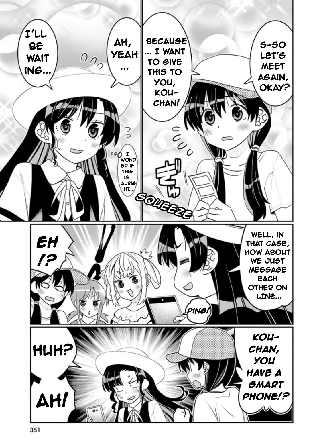 I am Worried that my Childhood Friend is too Cute! Chapter 47 page 15 - Chapter 47: Kou-chan Returns!