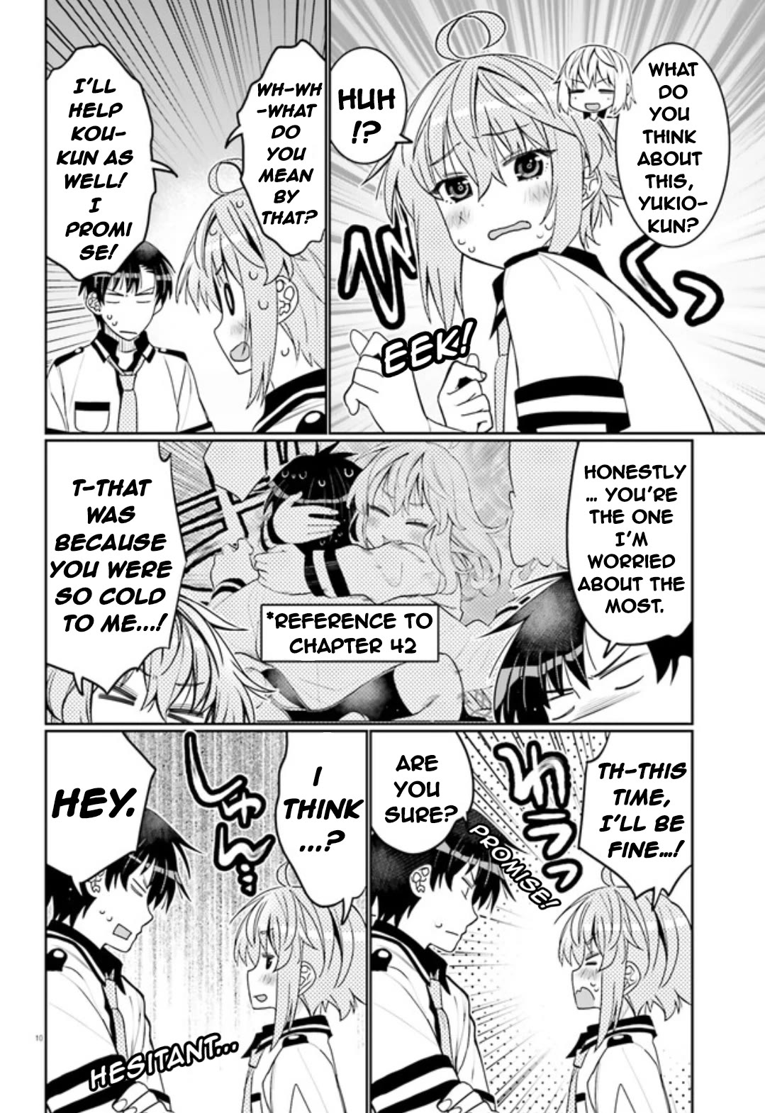 I am Worried that my Childhood Friend is too Cute! Chapter 48 page 10 - Chapter 48: Goodbye, My Girl