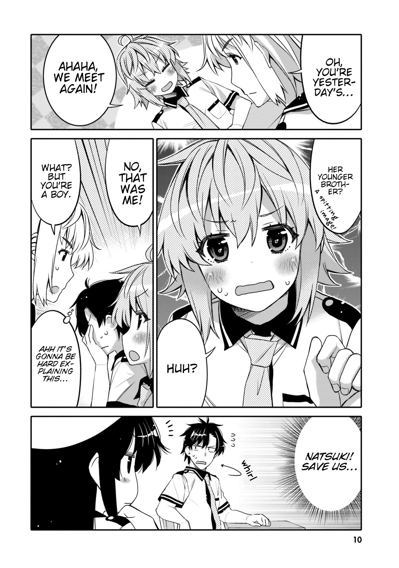 I am Worried that my Childhood Friend is too Cute! Chapter 7 page 8 - Chapter 7