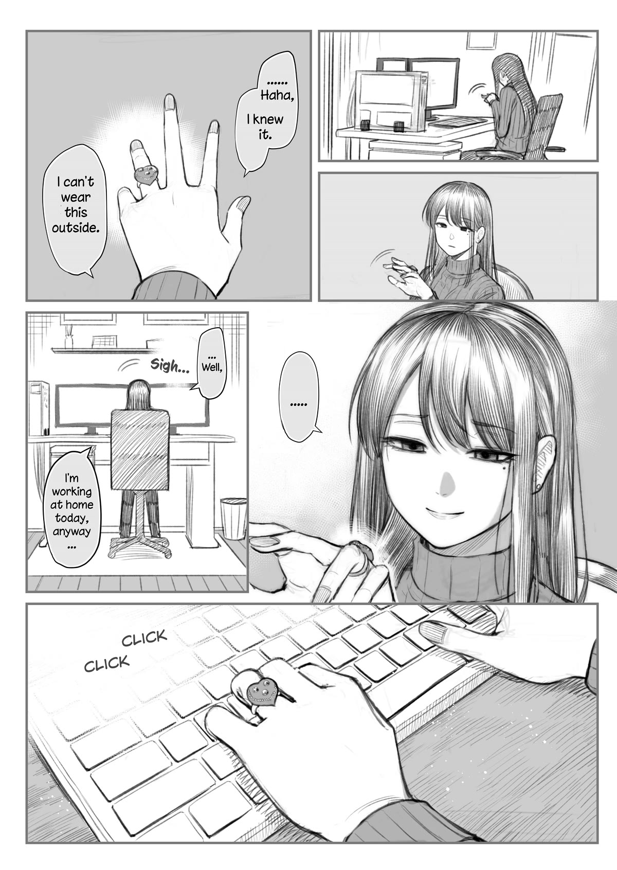 I Asked My First Girlfriend Why She Went Out with Me Chapter 12 page 2 - Chapter 12: Giving a ring to a girlfriend who is dating a useless person and after the date.