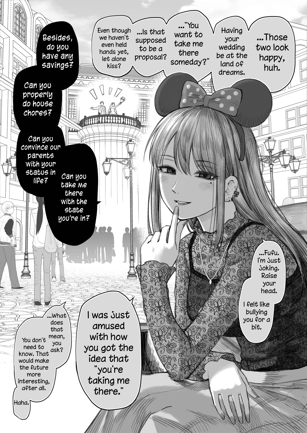 I Asked My First Girlfriend Why She Went Out with Me Chapter 15 page 1 - Chapter 15: Encountered a wedding with a girlfriend who is dating a useless person.