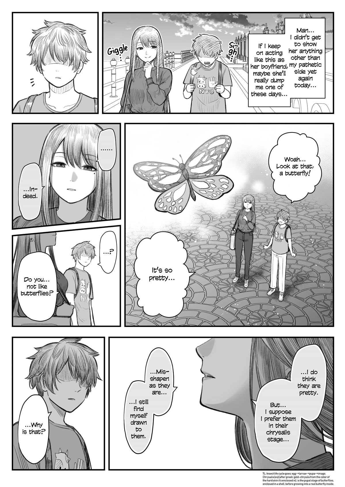 I Asked My First Girlfriend Why She Went Out with Me Chapter 24 page 1 - Chapter 24: An useless person's resolve, and a girlfriend who is dating an useless person.