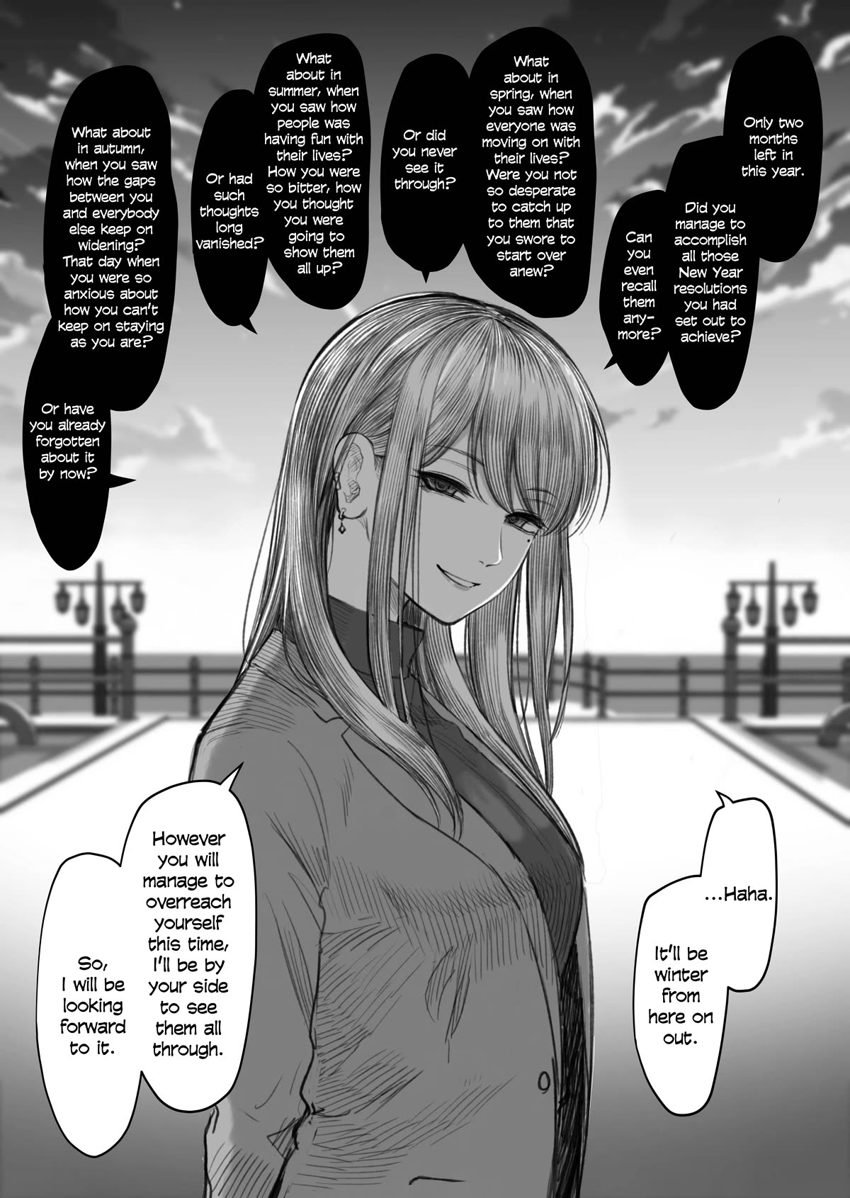 I Asked My First Girlfriend Why She Went Out with Me Chapter 25 page 1 - Chapter 25: Two months left with a girlfriend who is dating an useless person.