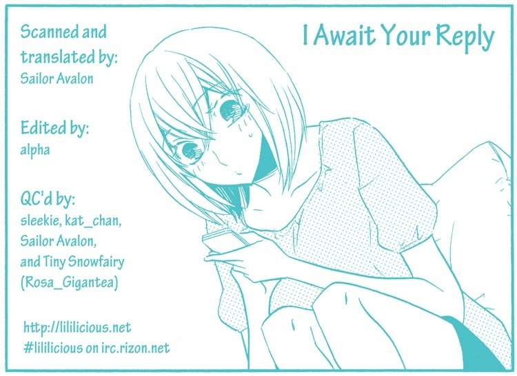 I Await Your Reply Chapter 1 page 25 - Chapter 1: I Await Your Reply