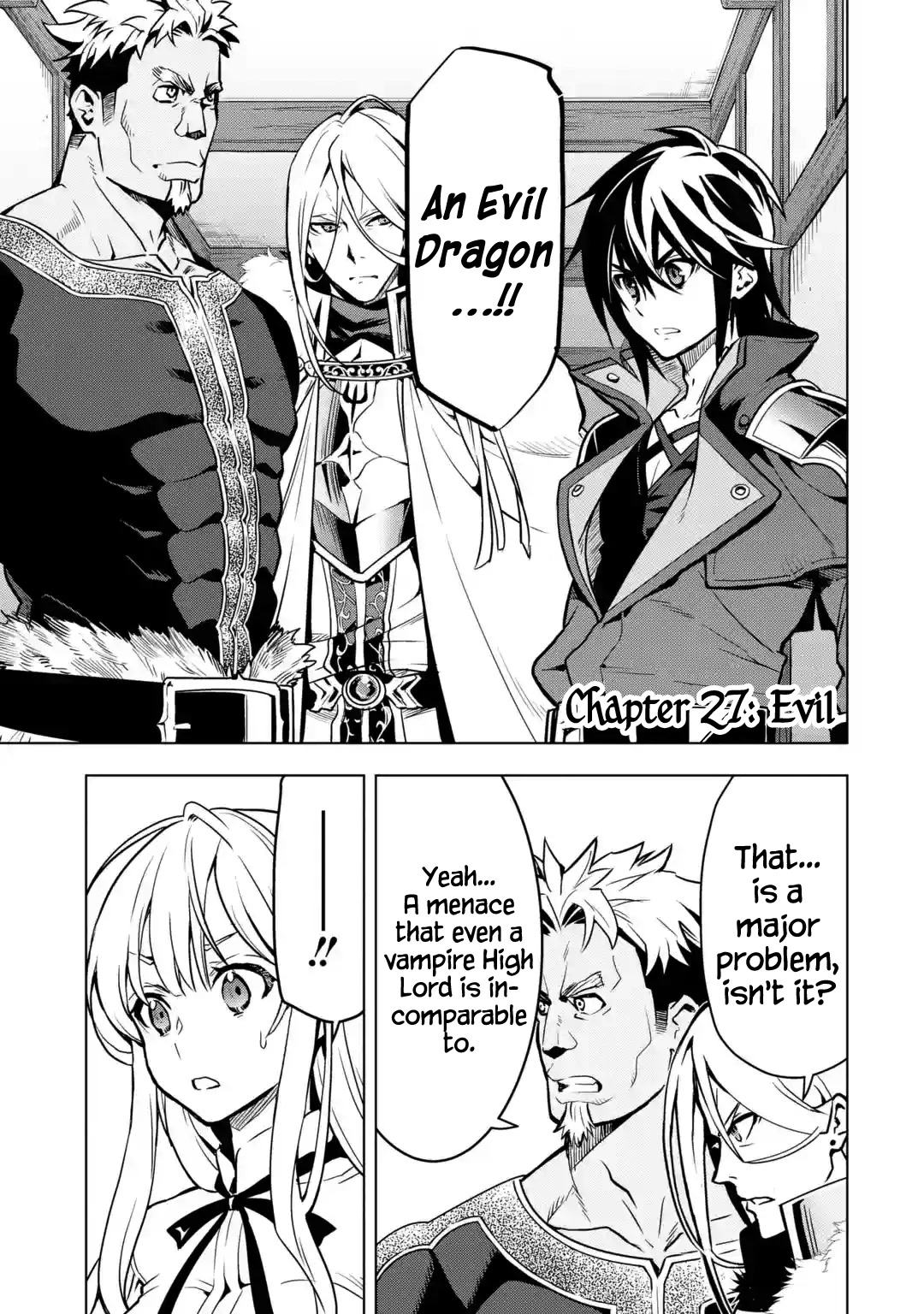 I Became a Legend a Decade Later After Telling My Comrades to Leave Everything to Me and Retreat First Chapter 27 page 1 - Chapter 27: Evil