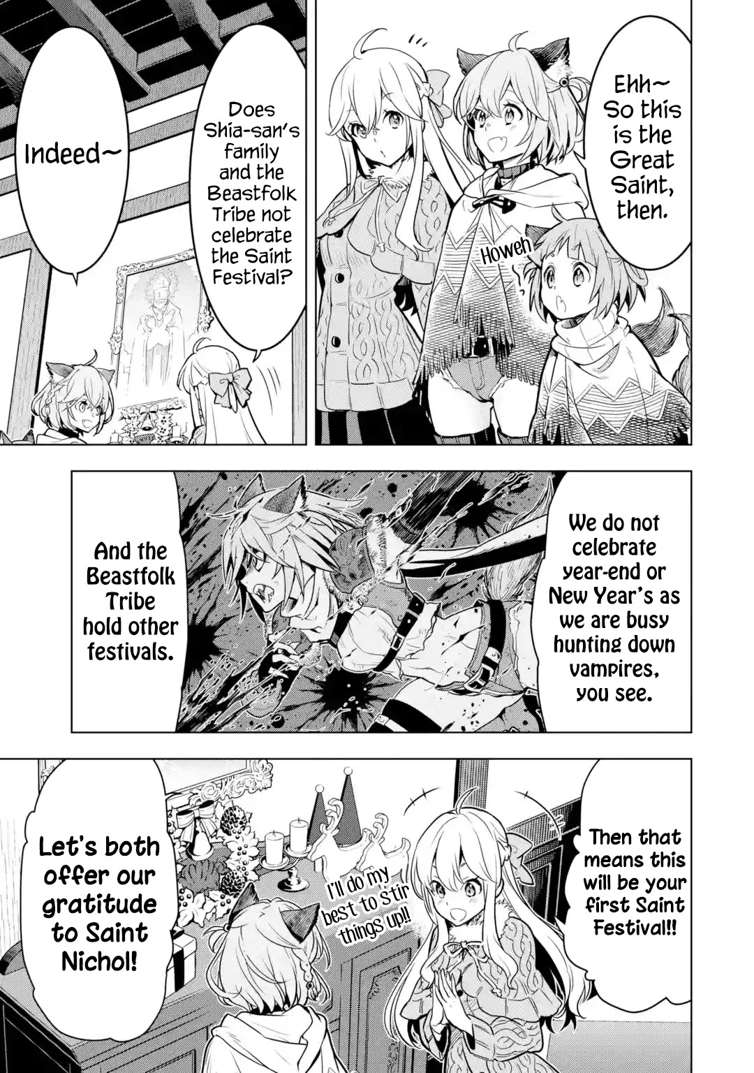 I Became a Legend a Decade Later After Telling My Comrades to Leave Everything to Me and Retreat First Chapter 32.5 page 4 - Chapter 32.5: Holy Night