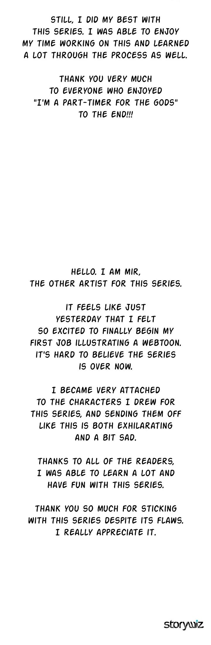 I Became a Part Time Employee for Gods Chapter 102 page 62 - Chapter 102 [END]