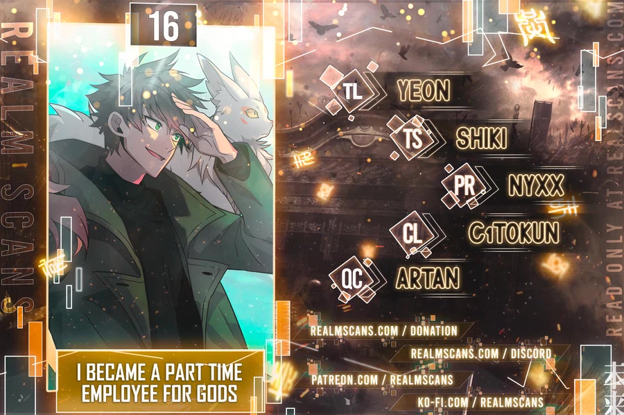 I Became a Part Time Employee for Gods Chapter 16 page 1 - Chapter 16