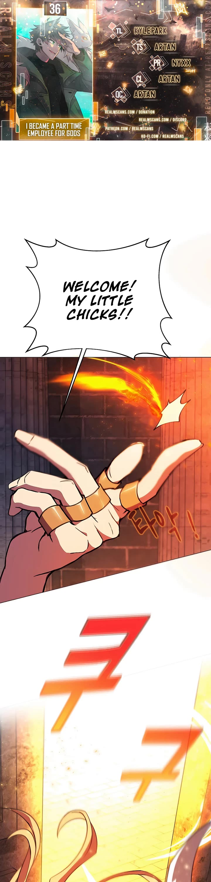 I Became a Part Time Employee for Gods Chapter 36 page 1 - Chapter 36