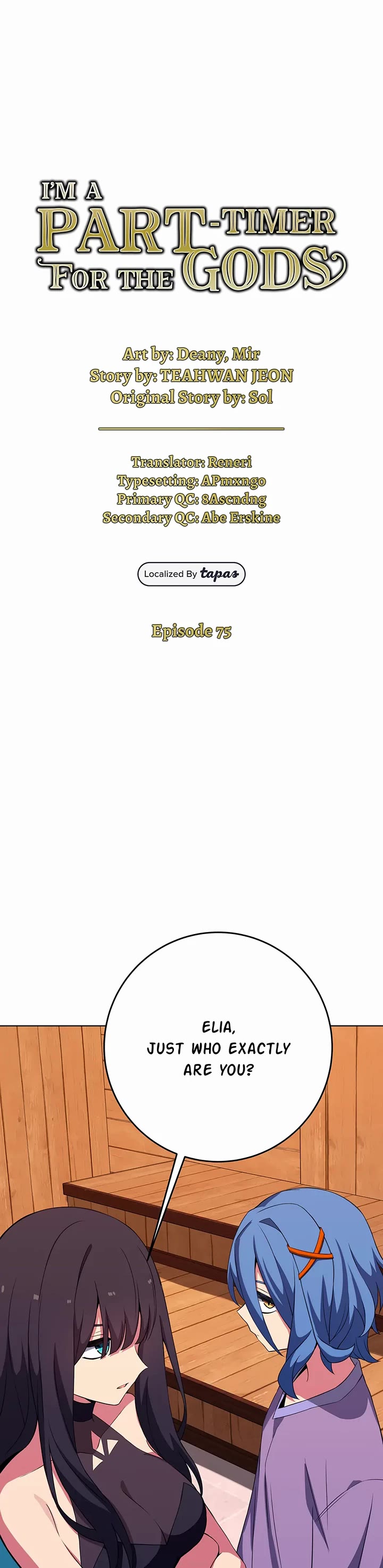 I Became a Part Time Employee for Gods Chapter 75 page 10 - Chapter 75: Ridding of the Anomaly