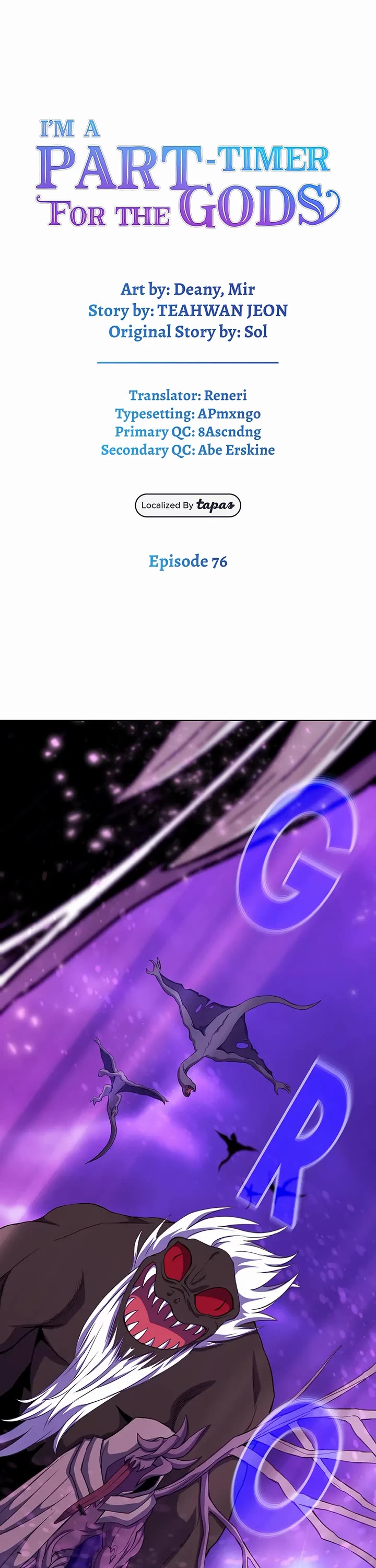 I Became a Part Time Employee for Gods Chapter 76 page 1 - Chapter 76: Chaos