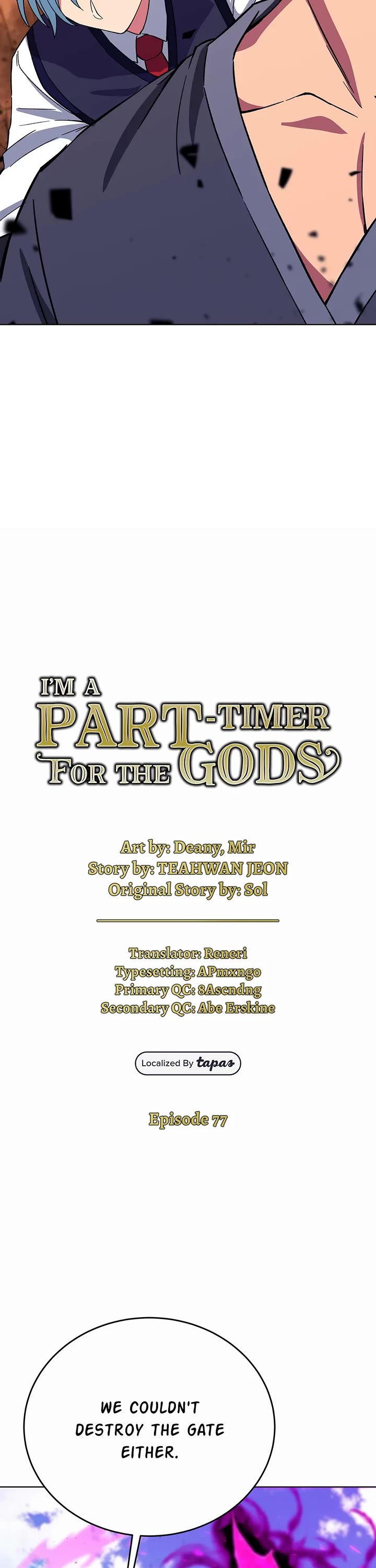 I Became a Part Time Employee for Gods Chapter 77 page 3 - Chapter 77: The Truth