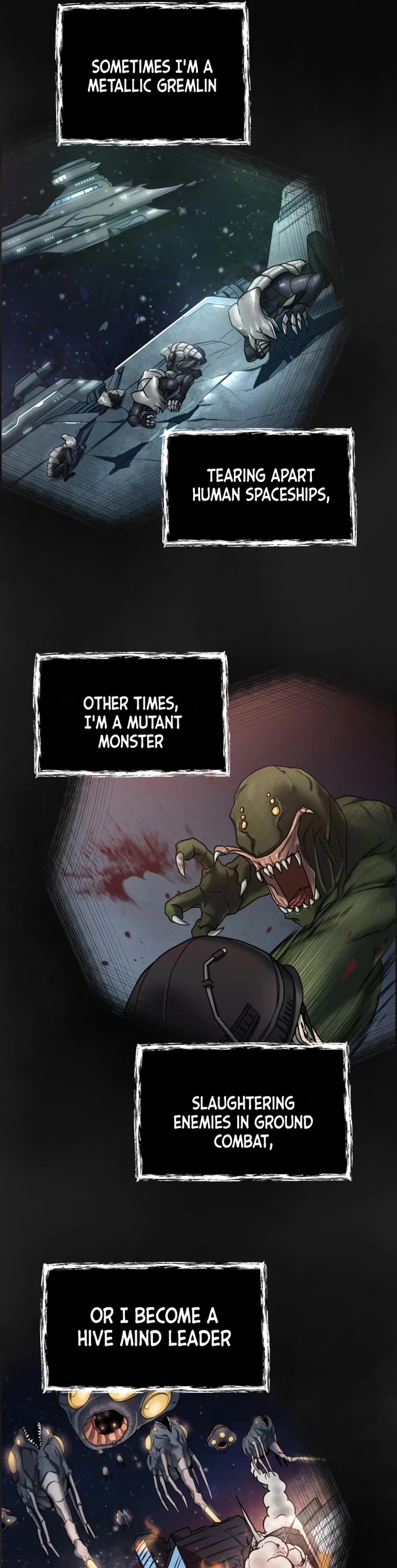 I Became an Evolving Space Monster Chapter 1 page 6 - Chapter 1