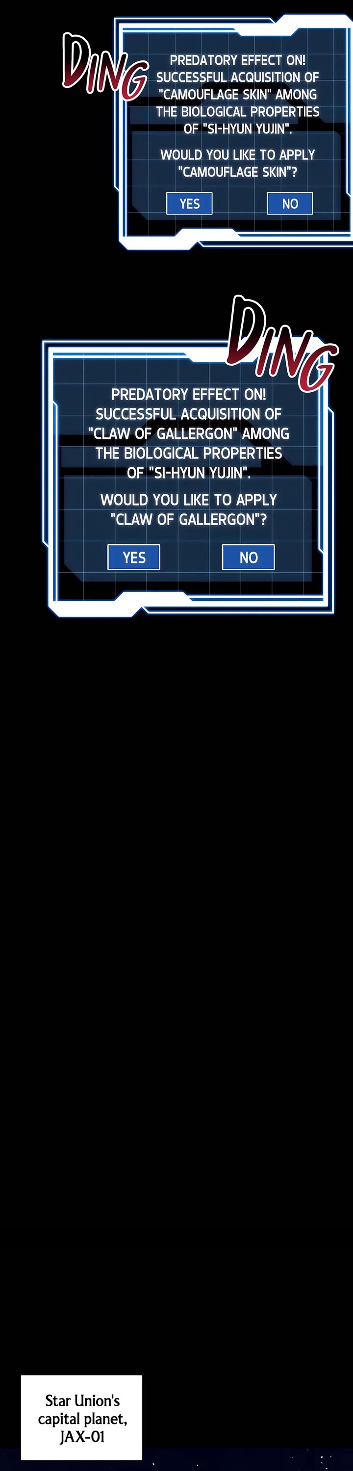 I Became an Evolving Space Monster Chapter 28.2 page 11 - Chapter 28.2