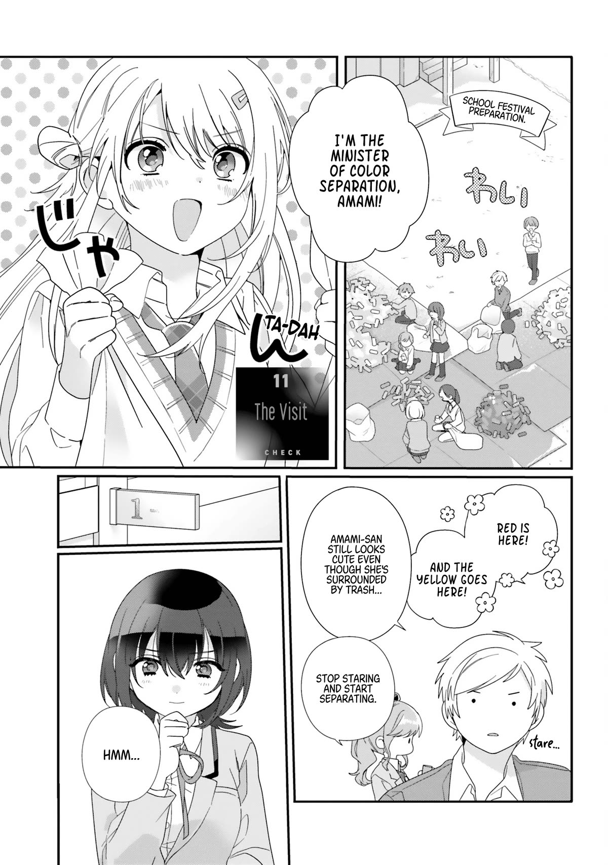 I Became Friends with the Second Cutest Girl in My Class Chapter 11 page 1 - Chapter 11: The Visit