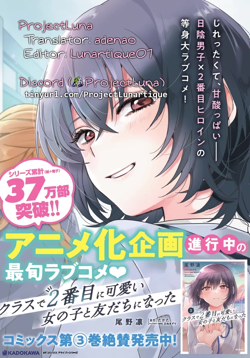 I Became Friends with the Second Cutest Girl in My Class Chapter 20.2 page 12 - Chapter 20.2: A New Saturday