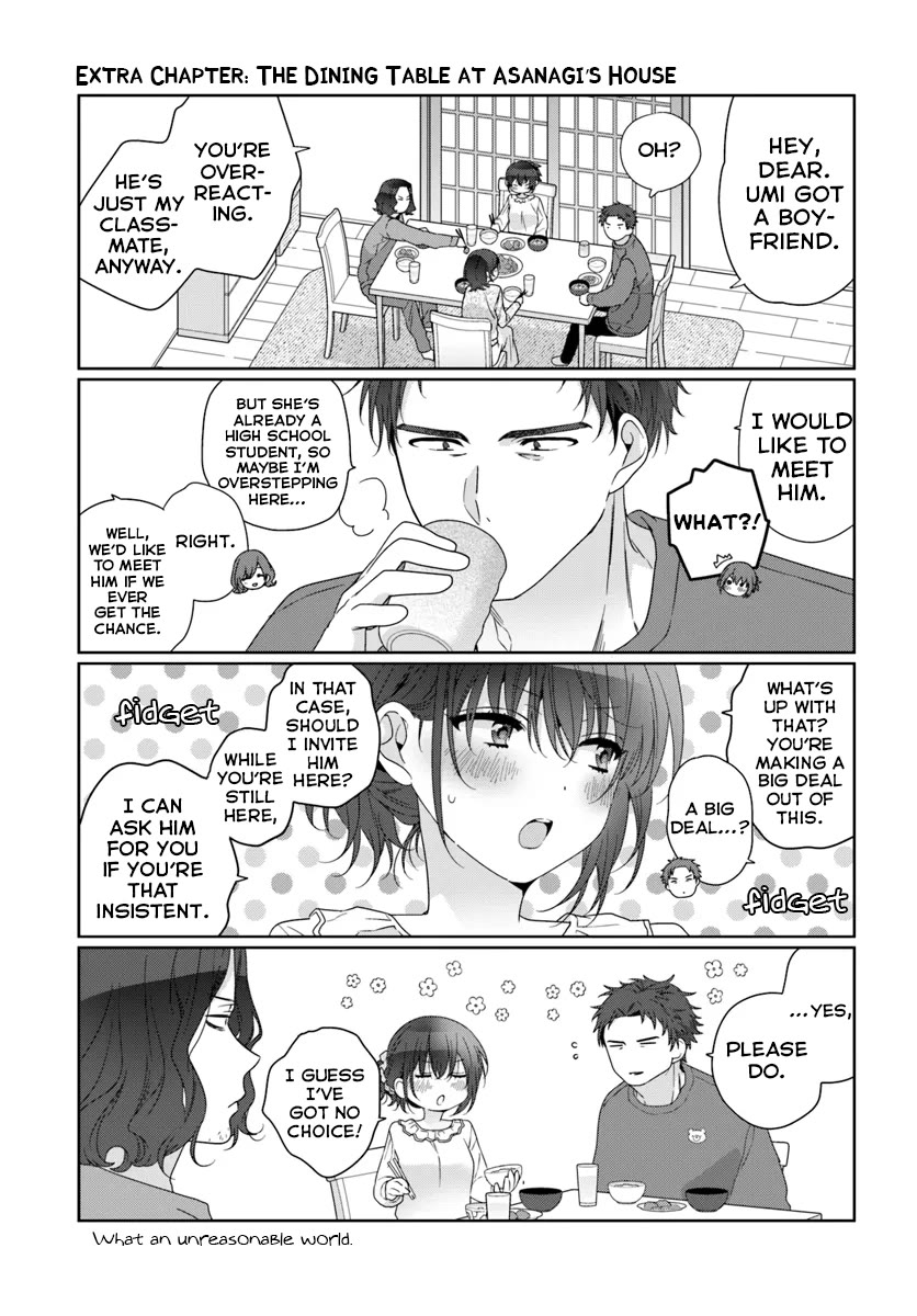 I Became Friends with the Second Cutest Girl in My Class Chapter 28.3 page 1 - Chapter 28.3: Extra Chapter: The Dining Table at Asanagi’s House