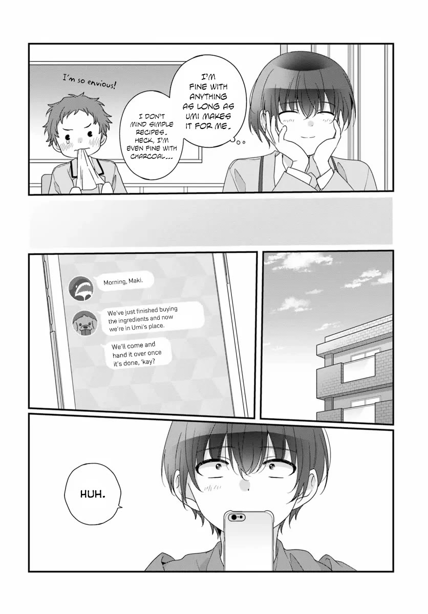 I Became Friends with the Second Cutest Girl in My Class Chapter 38.1 page 12 - Chapter 38.1: A Valentine on the Fly