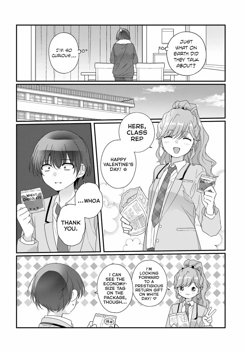 I Became Friends with the Second Cutest Girl in My Class Chapter 38.1 page 8 - Chapter 38.1: A Valentine on the Fly