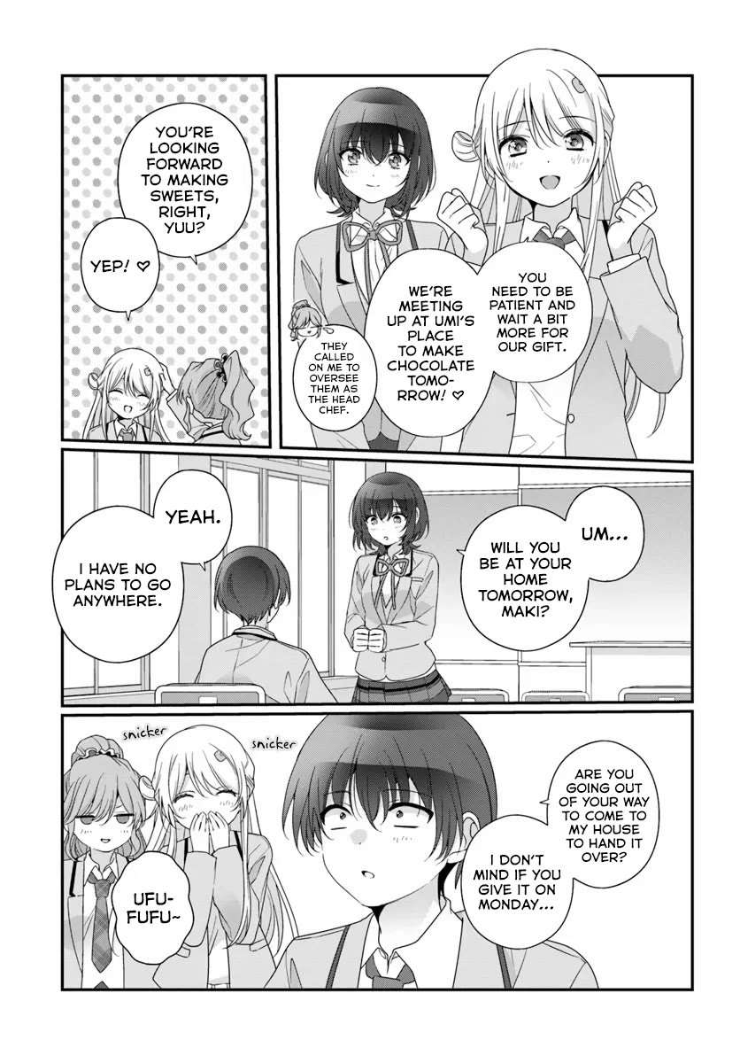 I Became Friends with the Second Cutest Girl in My Class Chapter 38.1 page 9 - Chapter 38.1: A Valentine on the Fly