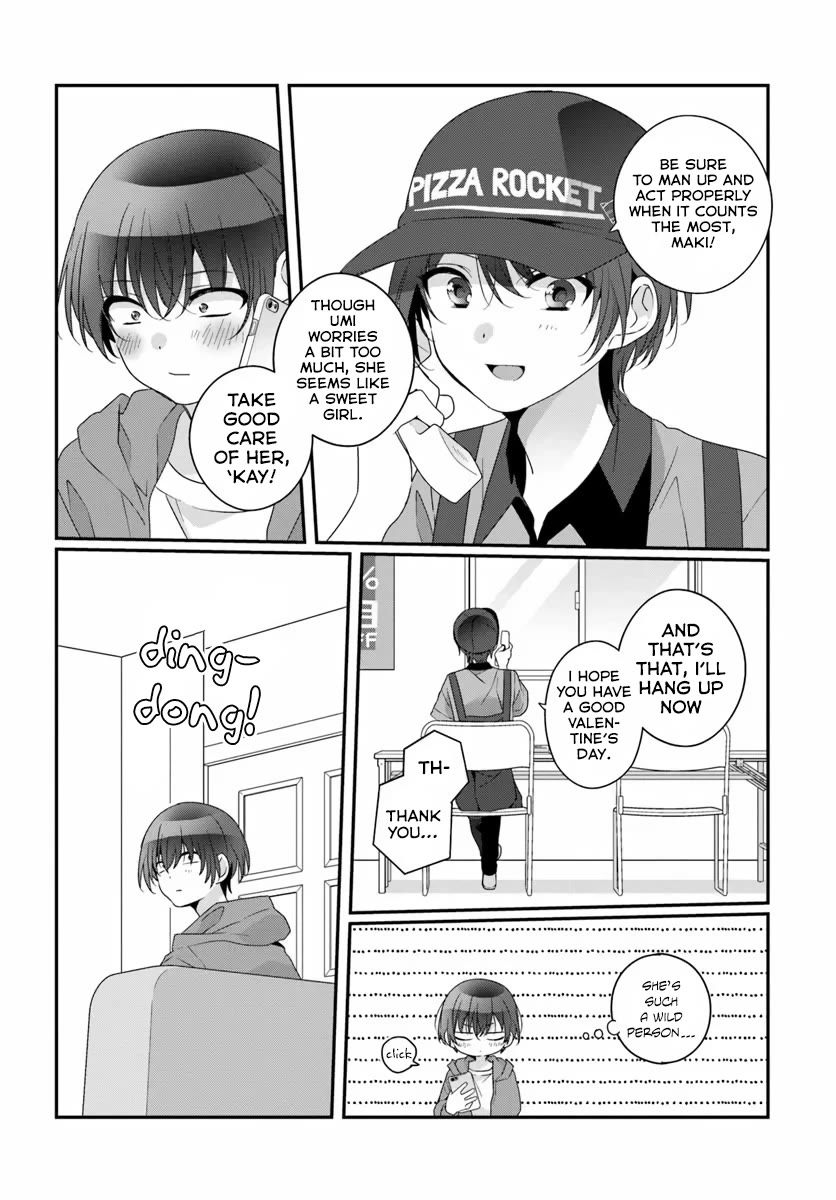 I Became Friends with the Second Cutest Girl in My Class Chapter 38.2 page 4 - Chapter 38.2: A Valentine on the Fly