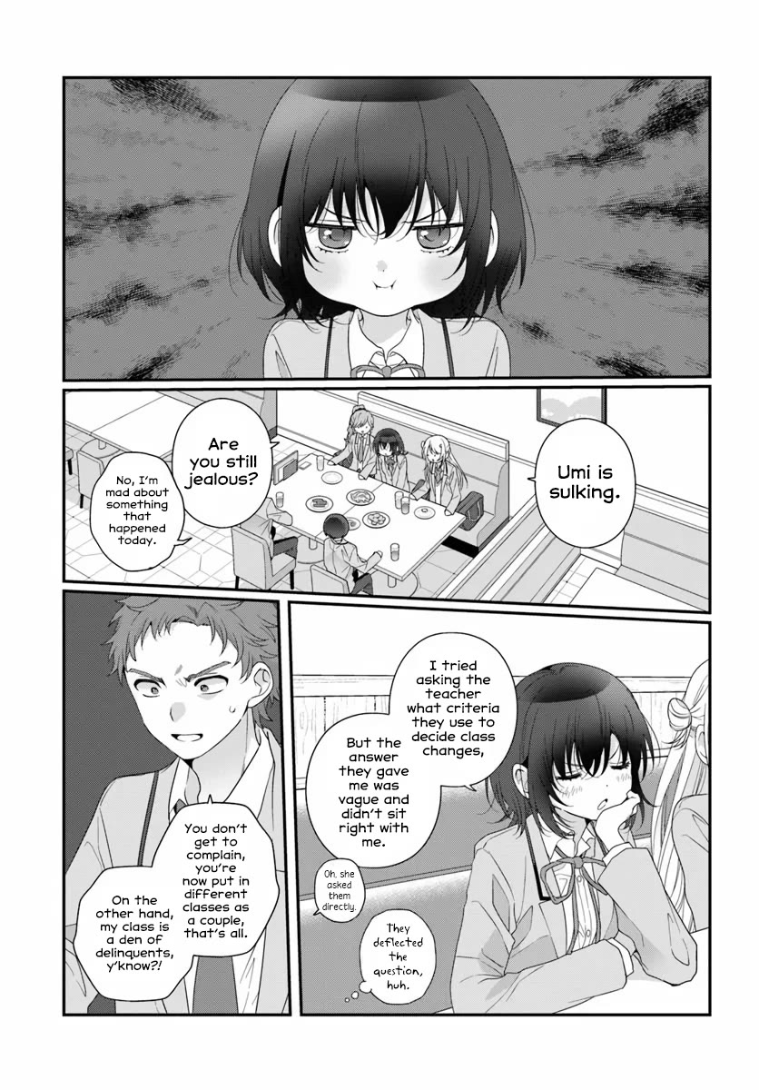 I Became Friends with the Second Cutest Girl in My Class Chapter 43.1 page 13 - Chapter 43.1: Changing Classes