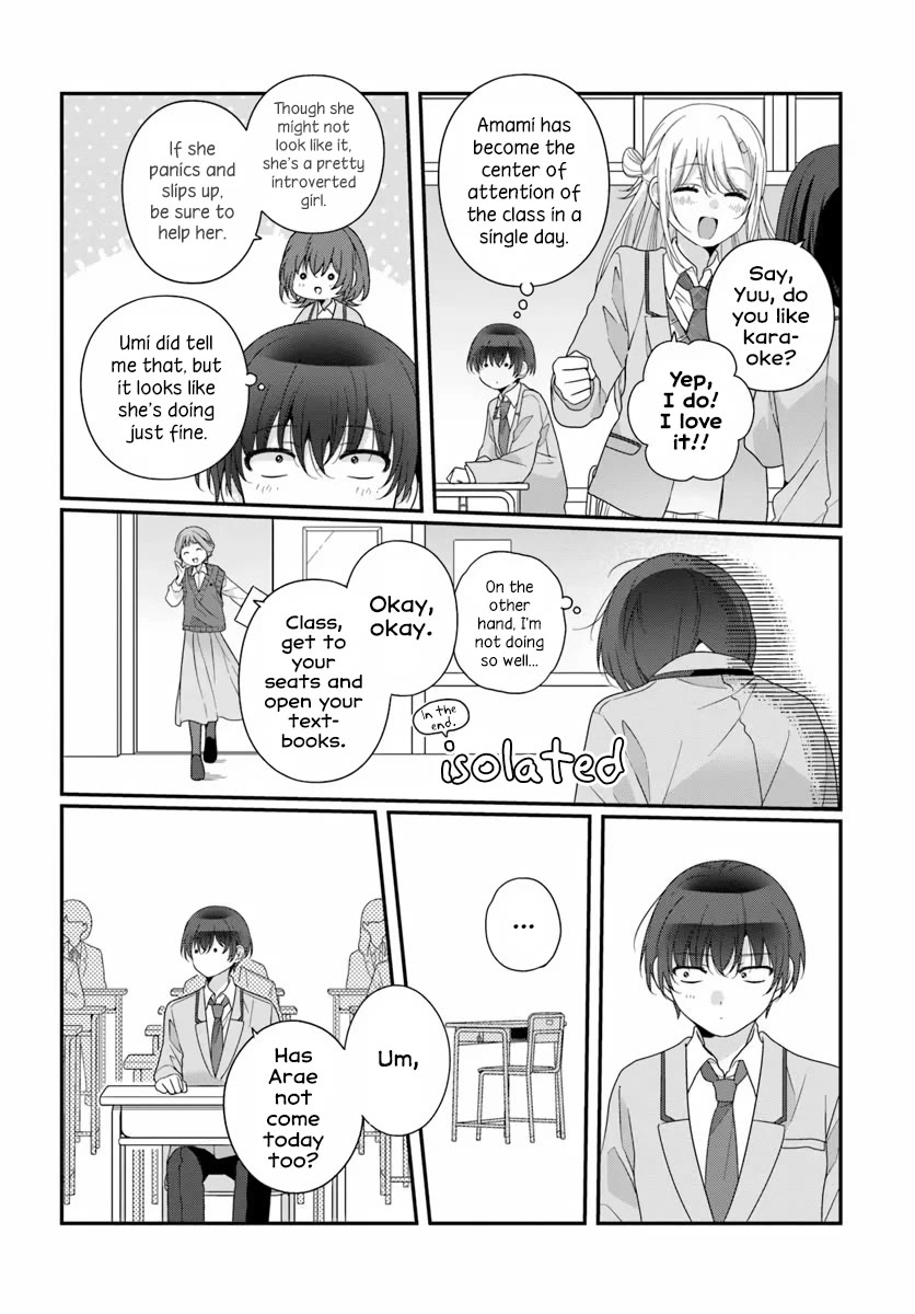 I Became Friends with the Second Cutest Girl in My Class Chapter 43.2 page 6 - Chapter 43.2: Changing Classes