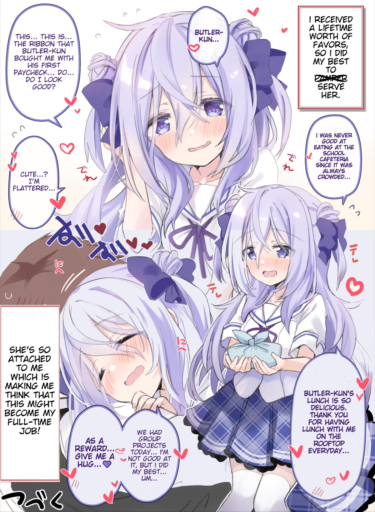 I Became the Butler of the Gloomy Young Lady in My Class Chapter 1 page 2 - Chapter 1