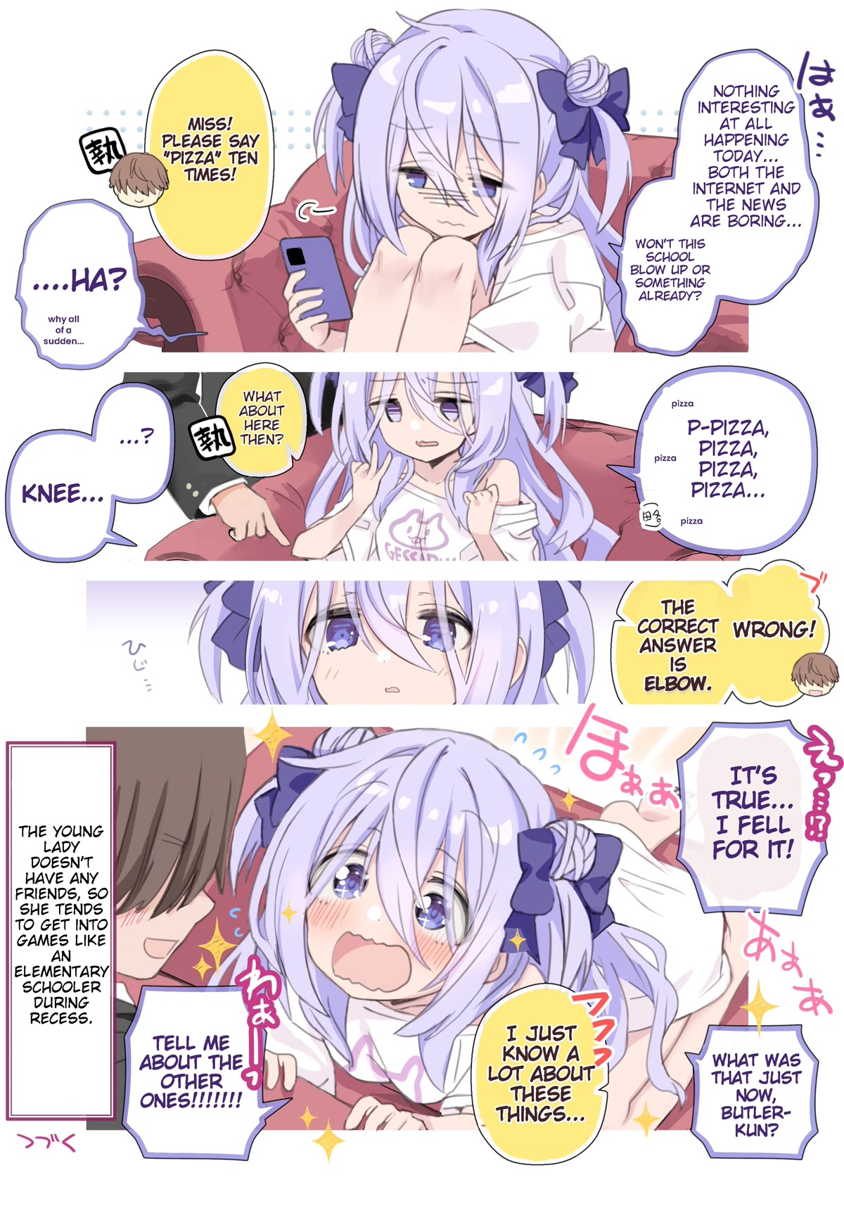 I Became the Butler of the Gloomy Young Lady in My Class Chapter 16 page 1 - Chapter 16