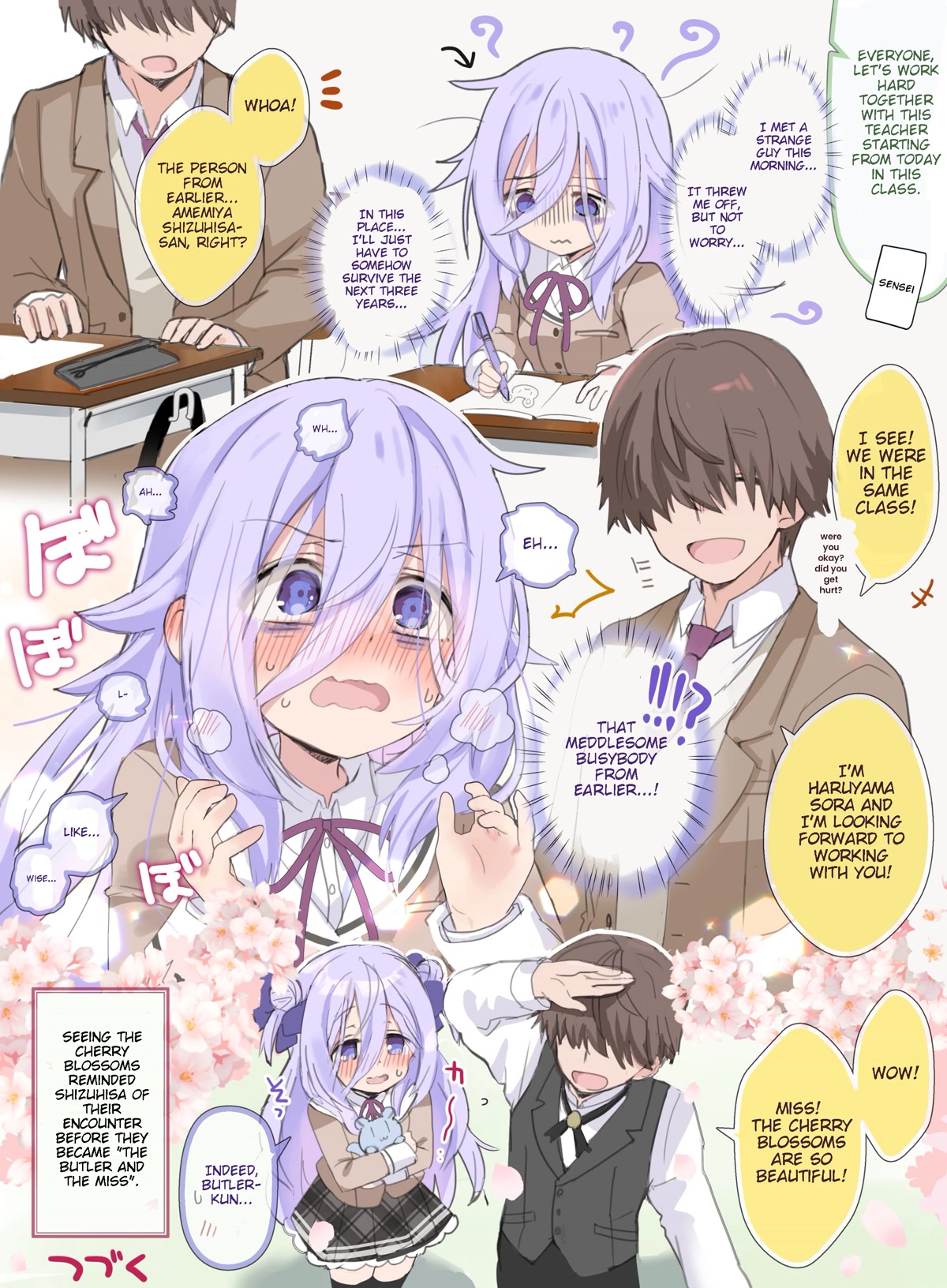 I Became the Butler of the Gloomy Young Lady in My Class Chapter 18 page 3 - Chapter 18