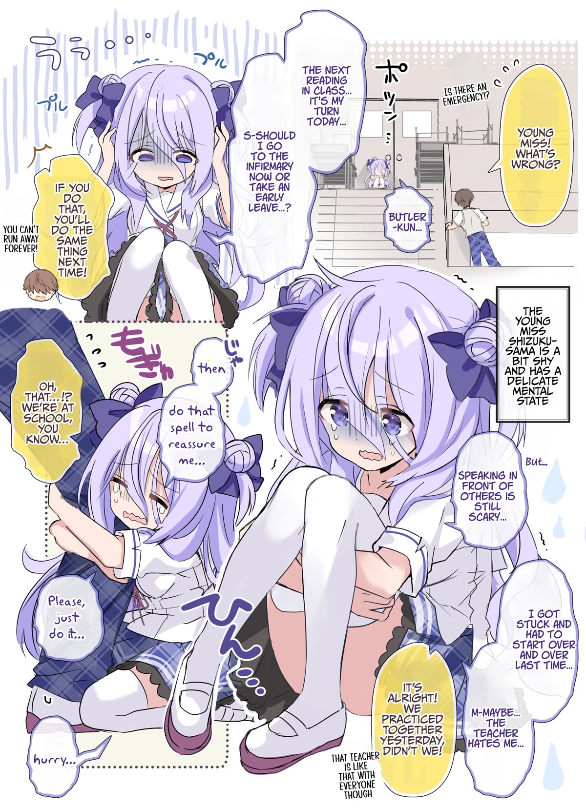 I Became the Butler of the Gloomy Young Lady in My Class Chapter 24 page 2 - Chapter 24