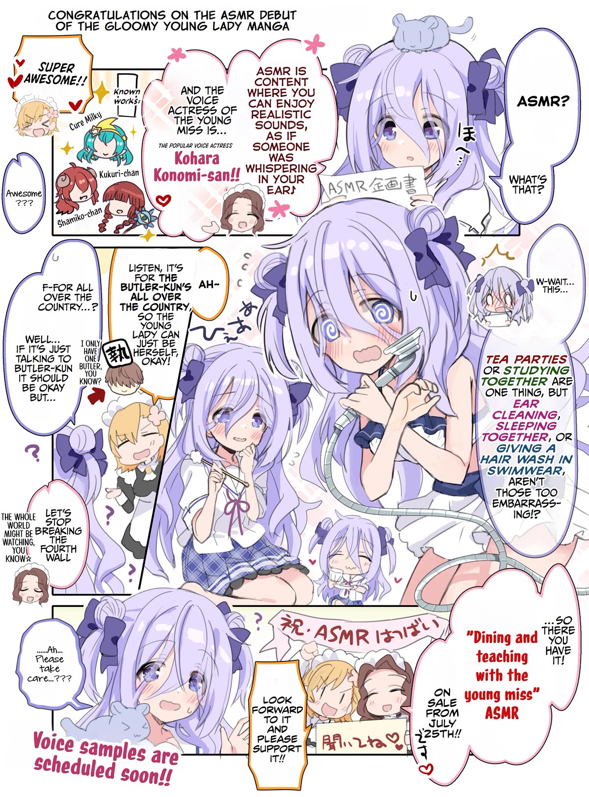 I Became the Butler of the Gloomy Young Lady in My Class Chapter 25 page 1 - Chapter 25