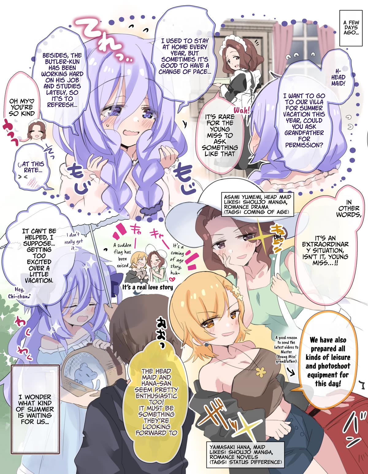 I Became the Butler of the Gloomy Young Lady in My Class Chapter 27 page 2 - Chapter 27